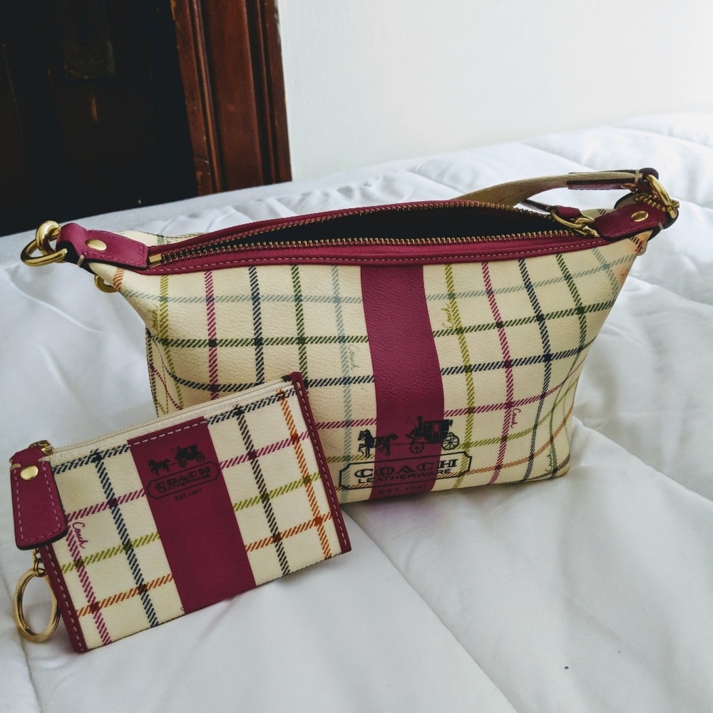 Coach mini bag and wallet